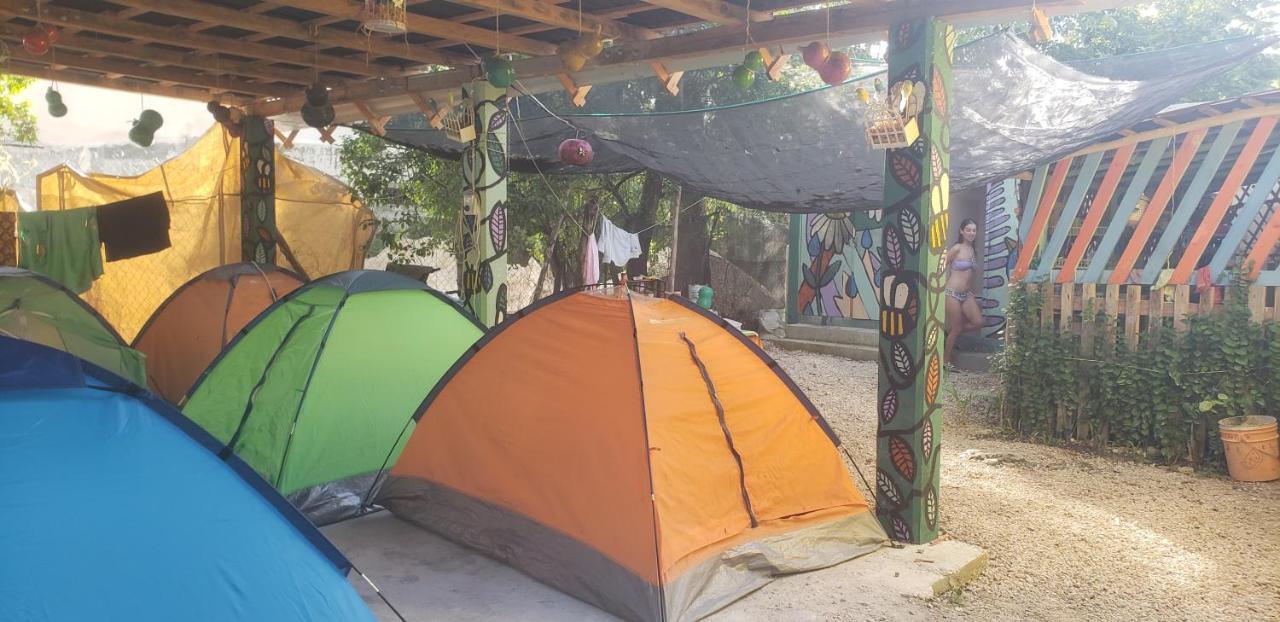 Hostal Y Camping Las G Bacalar Exterior photo